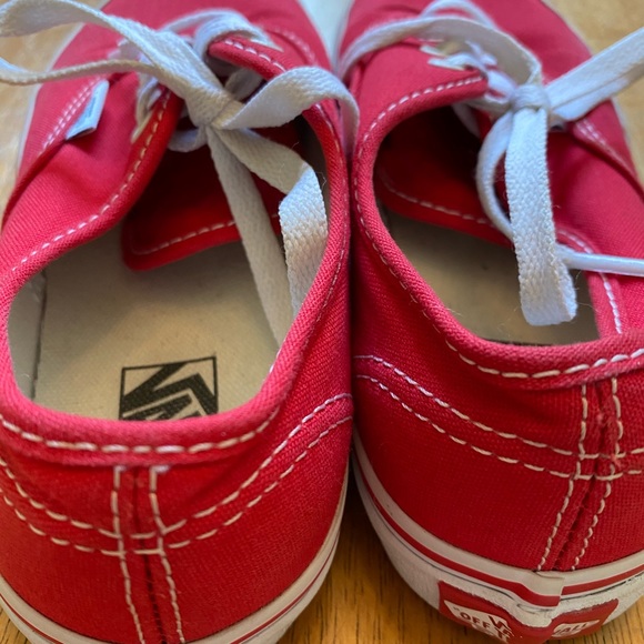 Vans led cavas lace up sneakers so cute kids sz 3 - Picture 10 of 13